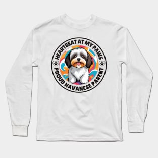 Havanese Dog Long Sleeve T-Shirt